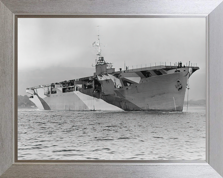 HMS Activity D94 | Photo Print | Framed Print | Poster | Escort Carrier | Royal Navy Hampshire Prints
