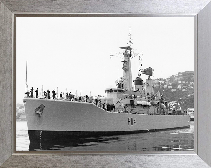 HMS Ajax F114 | Photo Print | Framed Print | Poster | Leander Class | Frigate | Royal Navy Hampshire Prints