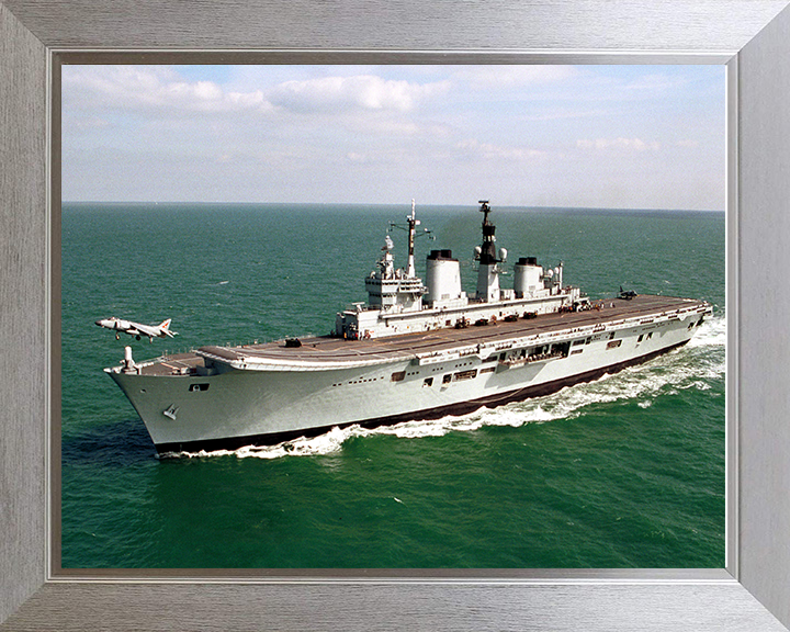 HMS Ark Royal R07 Royal Navy Invincible class aircraft carrier Photo Print or Framed Print - Hampshire Prints