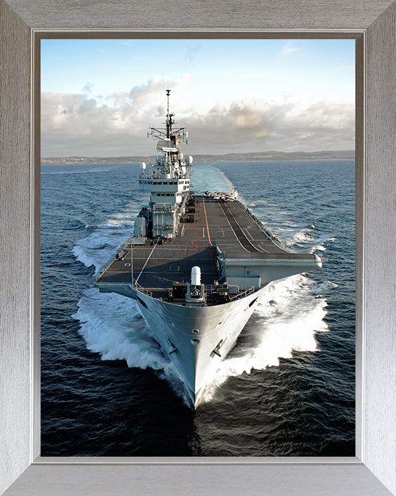 HMS Ark Royal R07 Royal Navy Invincible class aircraft carrier Photo Print or Framed Print - Hampshire Prints