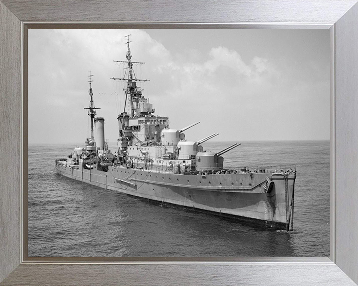 HMS Dido (37) Royal Navy Dido class light cruiser Photo Print or Framed Photo Print - Hampshire Prints