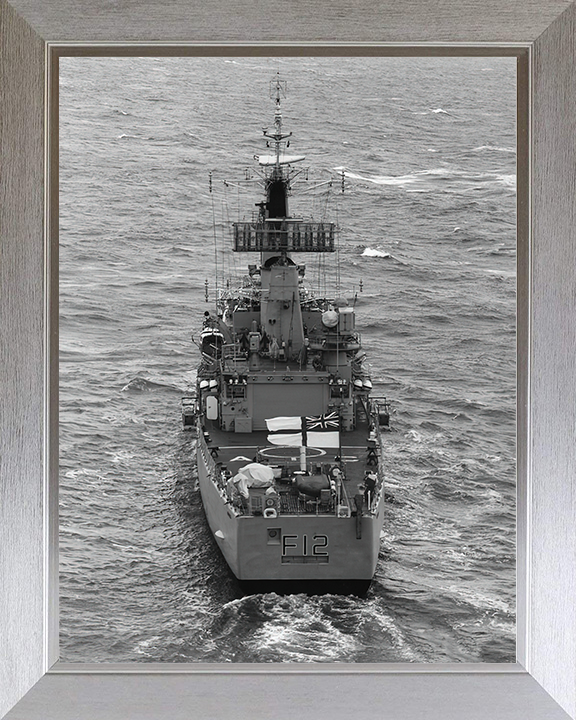 HMS Achilles F12 Royal Navy Leander Class Frigate Photo Print or Framed Print - Hampshire Prints