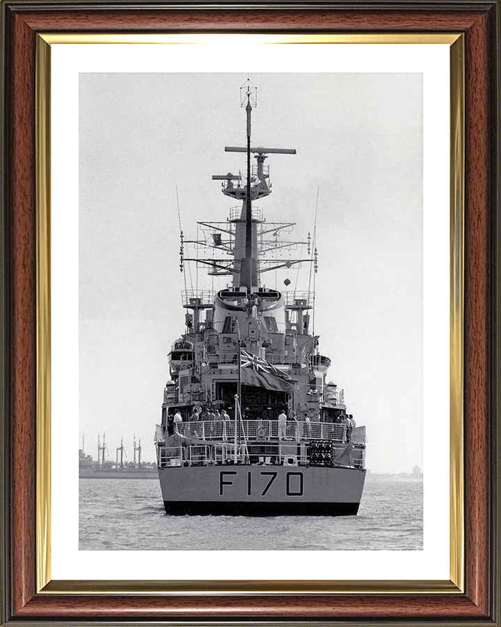 HMS Antelope F170 Royal Navy Type 21 frigate Photo Print or Framed Print - Hampshire Prints