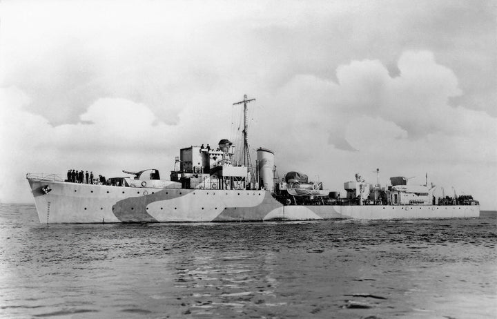 HMS Bleasdale (1940) | Photo Print | Framed Print | Hunt Class | Destroyer | Royal Navy Hampshire Prints