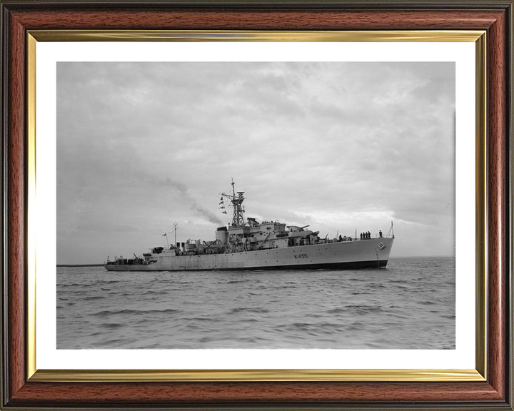 HMS Enard Bay K435 Royal Navy Bay Class Frigate Photo Print or Framed Print - Hampshire Prints