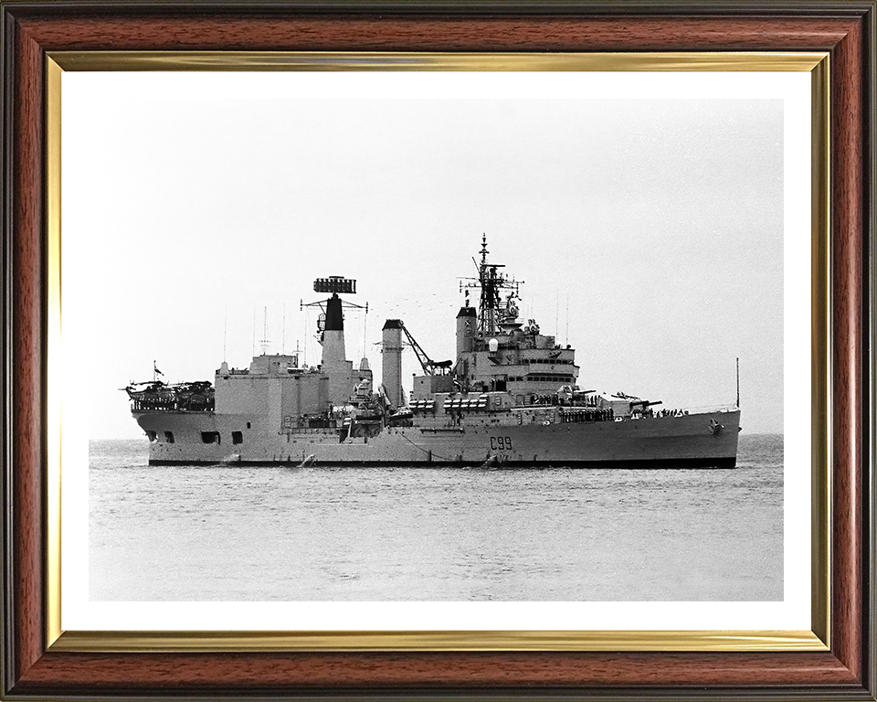 HMS Blake C99 Royal Navy Tiger Class Light Cruiser Photo Print or Framed Print - Hampshire Prints