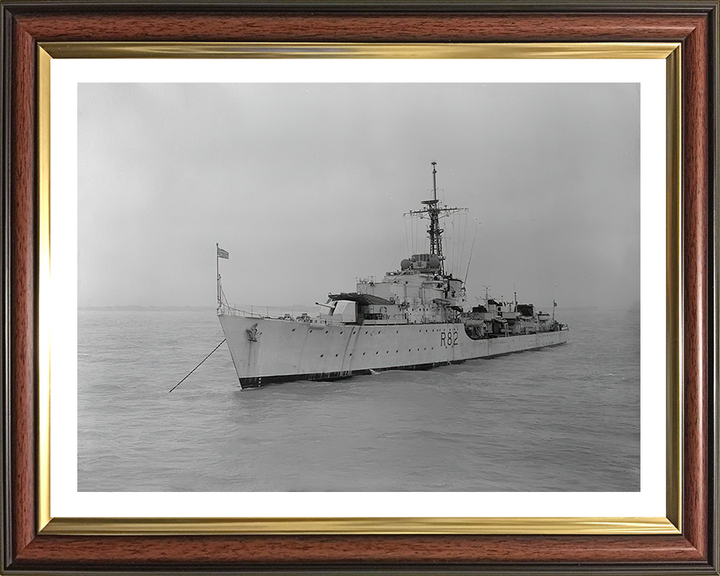 HMS Creole R82 (D82) Royal Navy C class destroyer Photo Print or Framed Print - Hampshire Prints