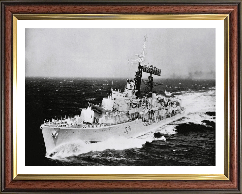 HMS Broadsword D31 | Photo Print | Framed Print | Weapon Class | Destroyer | Royal Navy Hampshire Prints