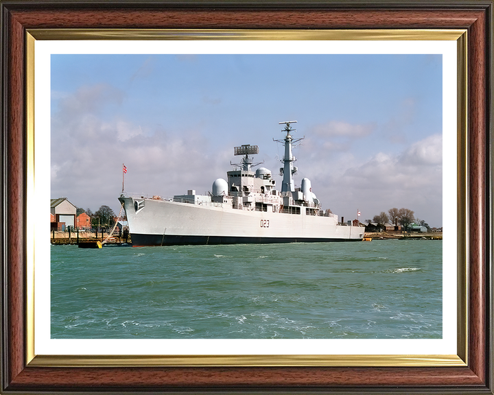 HMS Bristol D23 Royal Navy Type 82 destroyer Photo Print or Framed Print - Hampshire Prints