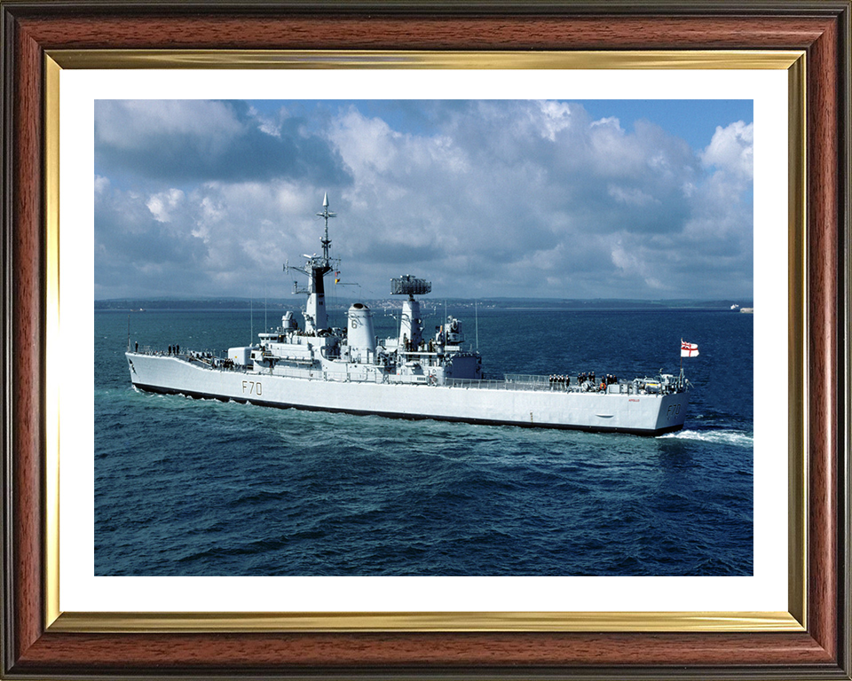 HMS Apollo F70 | Photo Print | Framed Print | Poster | Leander Class | Frigate | Royal Navy Hampshire Prints