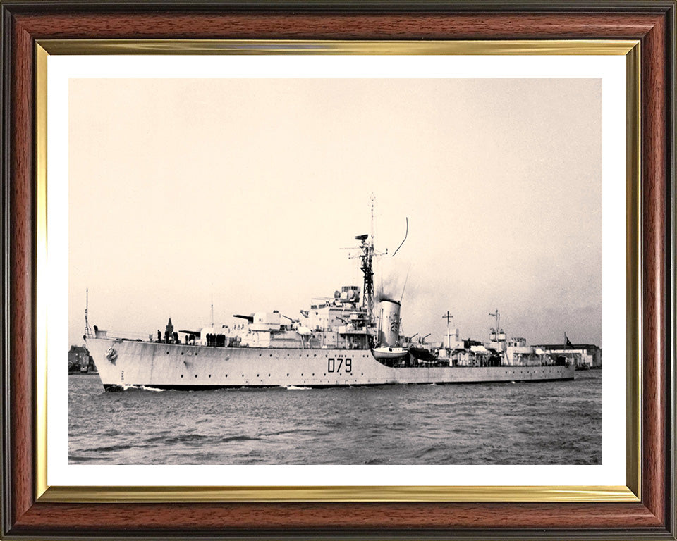 HMS Cadiz D79 | Photo Print | Framed Print | Battle Class | Destroyer | Royal Navy Hampshire Prints
