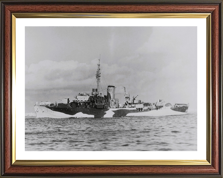 HMS Bryony K192 | Photo Print | Framed Print | Flower Class | Corvette | Royal Navy Hampshire Prints