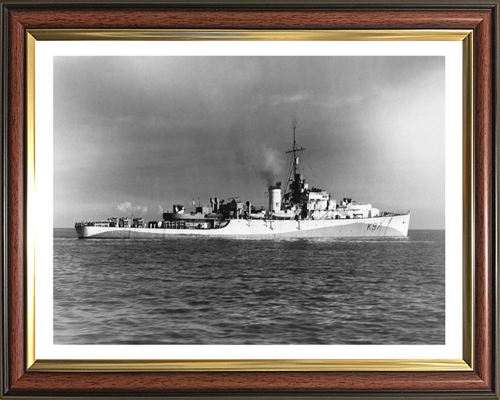 HMS Avon K97 | Photo Print | Framed Print | Poster | River Class | Frigate | Royal Navy Hampshire Prints