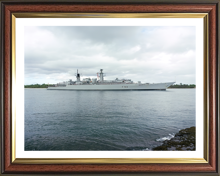 HMS Beaver F93 Royal Navy Type 22 Frigate Photo Print or Framed Print - Hampshire Prints