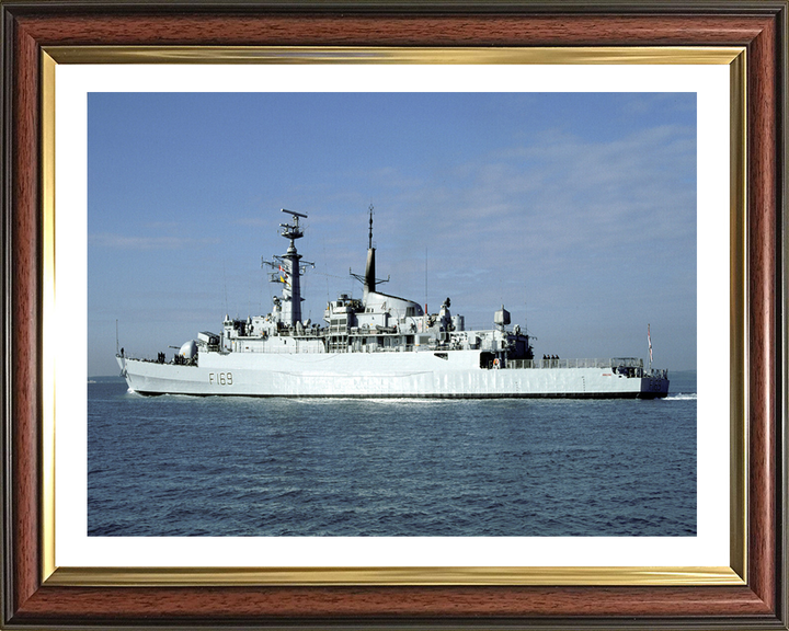 HMS Amazon F169 Royal Navy type 21 Frigate Photo Print or Framed Print - Hampshire Prints