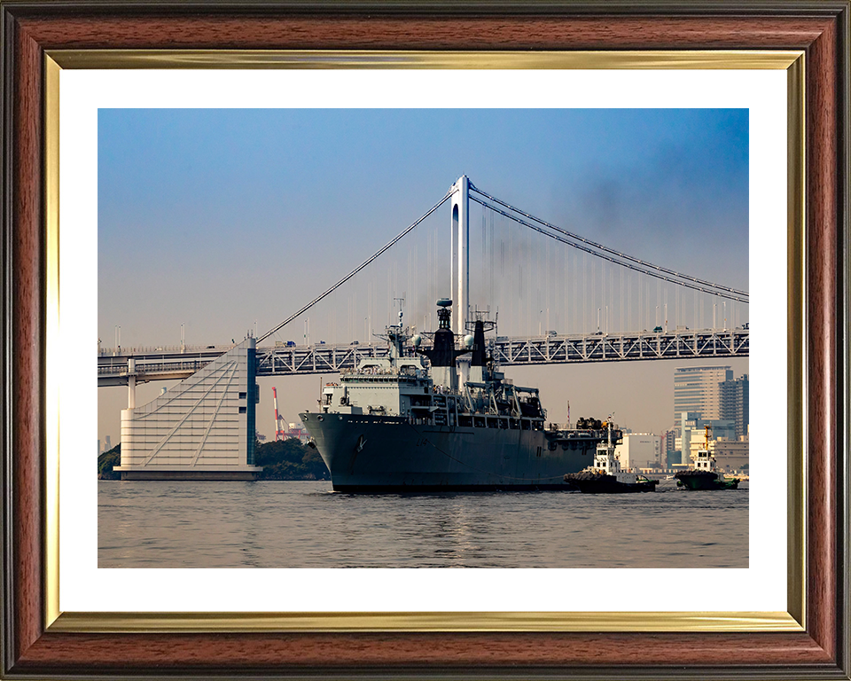 HMS Albion L14 Royal Navy Albion Class amphibious ship Photo Print or Framed Print - Hampshire Prints