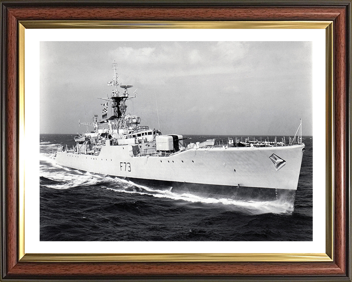 HMS Eastbourne F73 Royal Navy Whitby Class Frigate Photo Print or Framed Print - Hampshire Prints