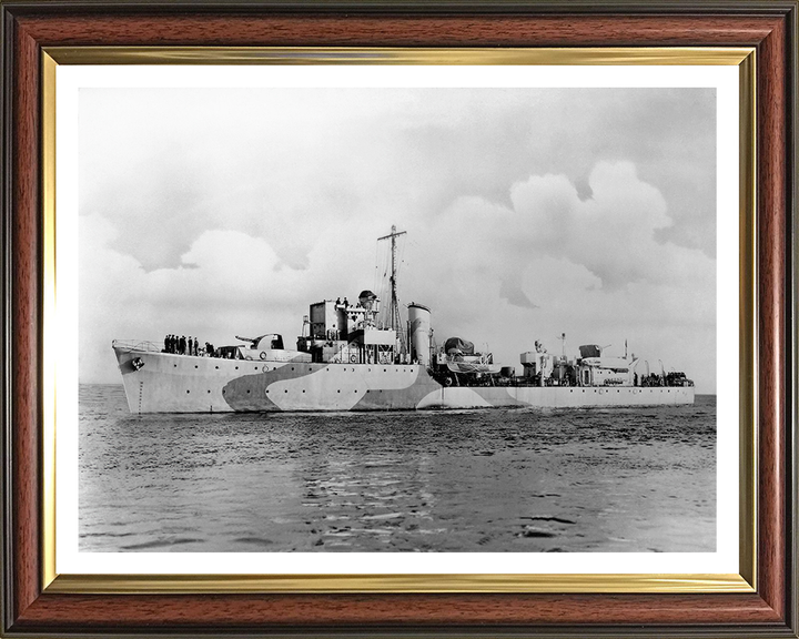 HMS Bleasdale (1940) | Photo Print | Framed Print | Hunt Class | Destroyer | Royal Navy Hampshire Prints