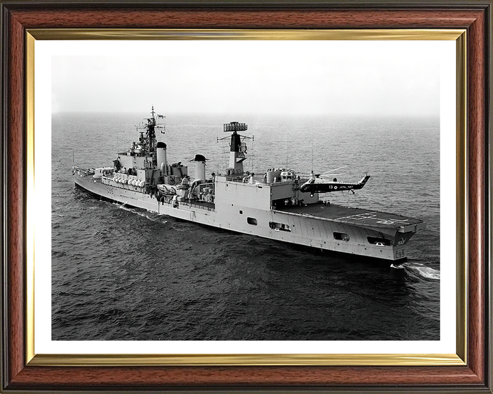 HMS Blake C99 Royal Navy Tiger Class Light Cruiser Photo Print or Framed Print - Hampshire Prints