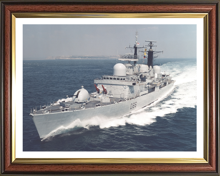 HMS Birmingham D86 Royal Navy Type 42 destroyer Photo Print or Framed Print - Hampshire Prints