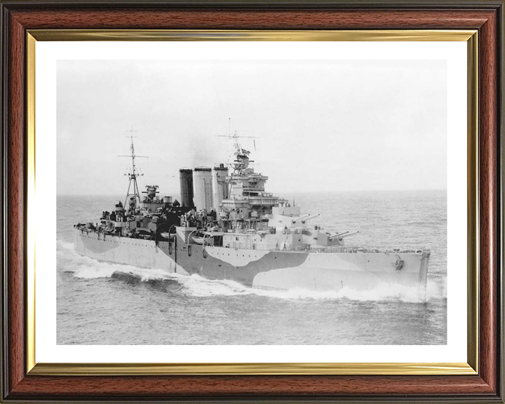 HMS Devonshire (39) | Photo Print | Framed Print | County Class | Cruiser | Royal Navy Hampshire Prints