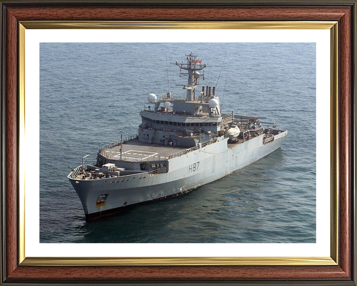 HMS Echo H87 Royal Navy Echo class survey vessel Photo Print or Framed Print - Hampshire Prints