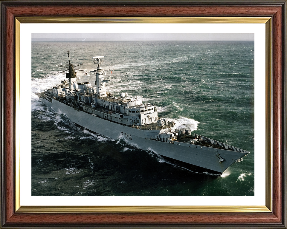 HMS Beaver F93 Royal Navy Type 22 Frigate Photo Print or Framed Print - Hampshire Prints