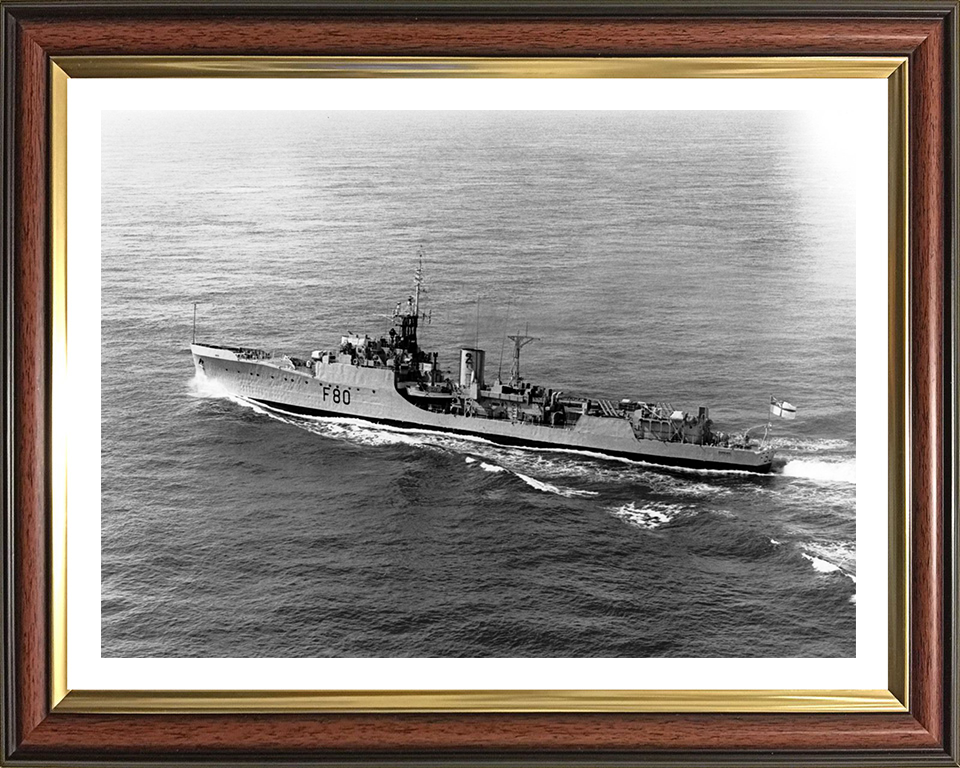 HMS Duncan F80 Royal Navy Blackwood class frigate Photo Print or Framed Print - Hampshire Prints