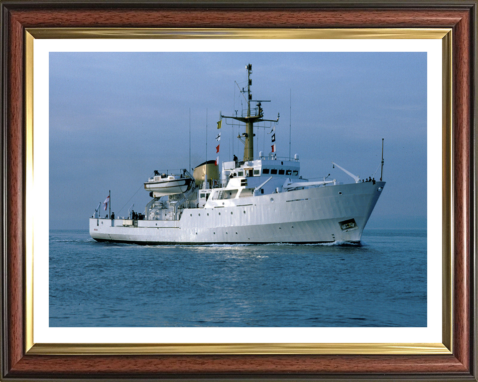 HMS Beagle A319 Royal Navy Bulldog class ship Photo Print or Framed Print - Hampshire Prints