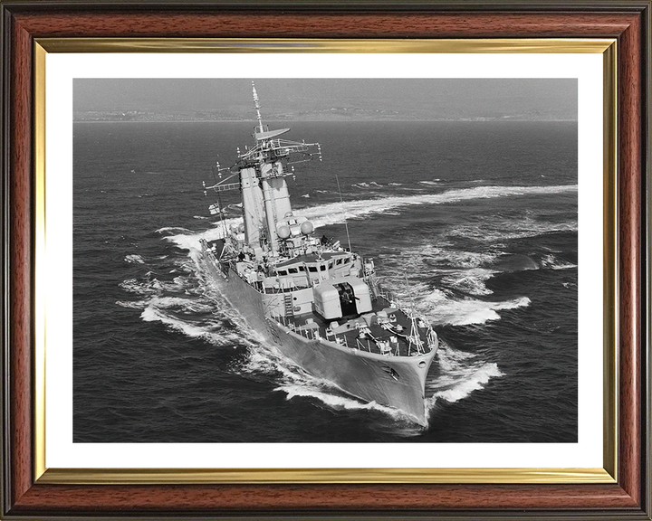 HMS Chichester F59 Royal Navy Salisbury class Frigate Photo Print or Framed Print - Hampshire Prints