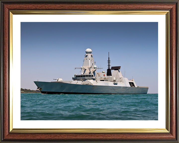 HMS Duncan D37 Royal Navy Type 45 Destroyer Photo Print or Framed Print - Hampshire Prints