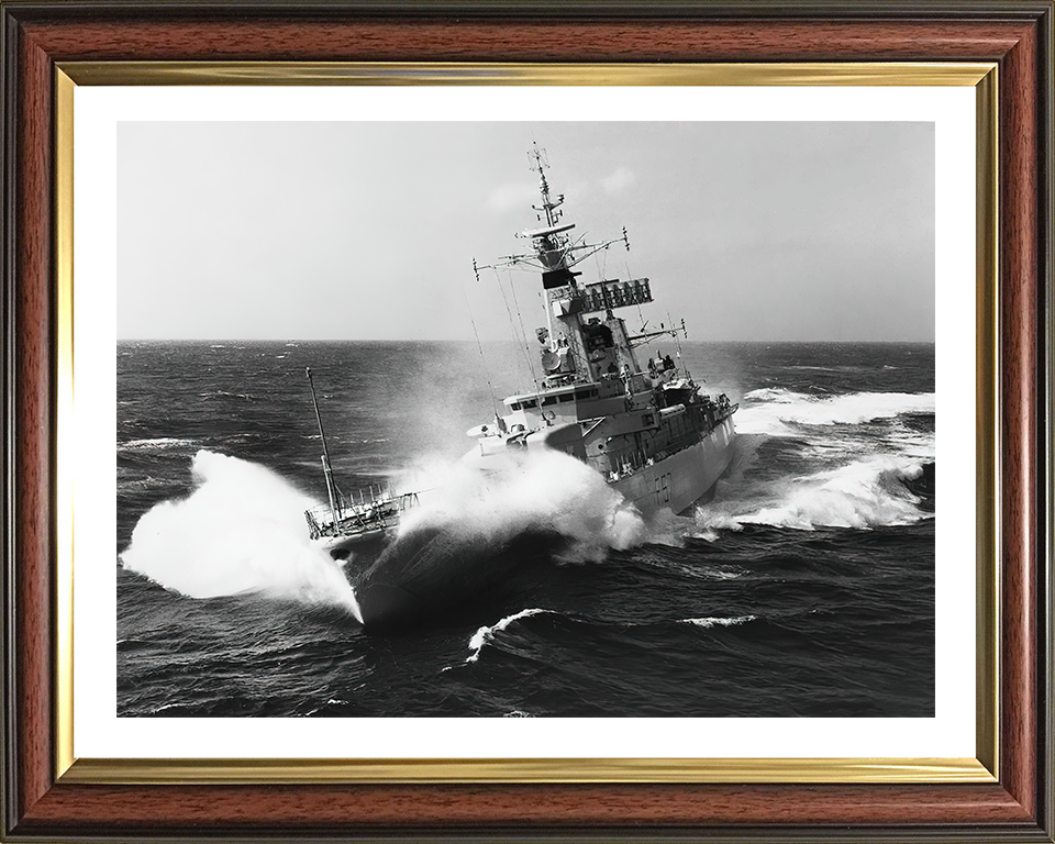 HMS Andromeda F57 Royal Navy Leander class frigate Photo Print or Framed Print - Hampshire Prints