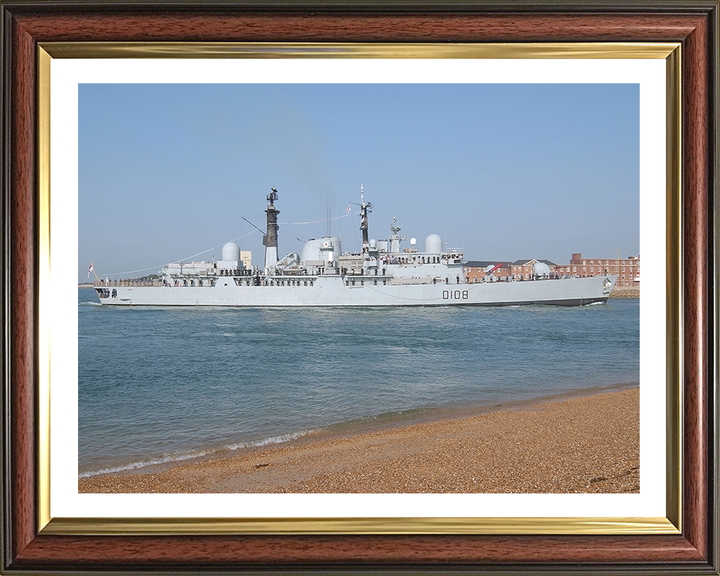 HMS Cardiff D108 | Photo Print | Framed Print | Poster | Type 42 | Destroyer | Royal Navy Hampshire Prints