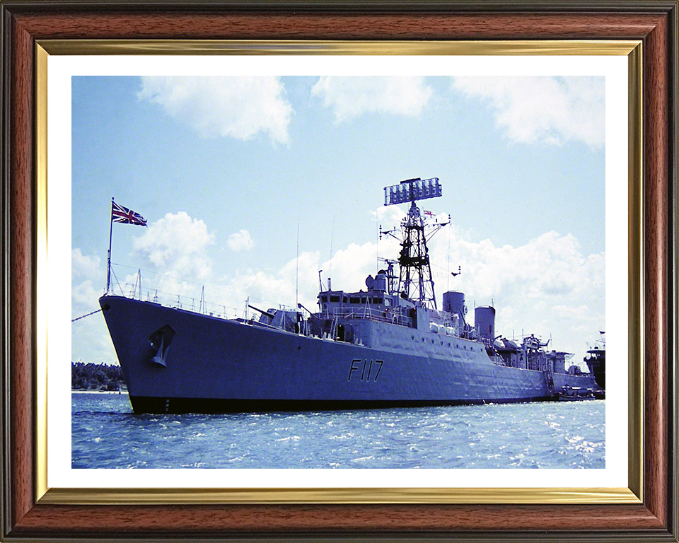 HMS Ashanti F117 Royal Navy Tribal Class Frigate Photo Print or Framed Print - Hampshire Prints