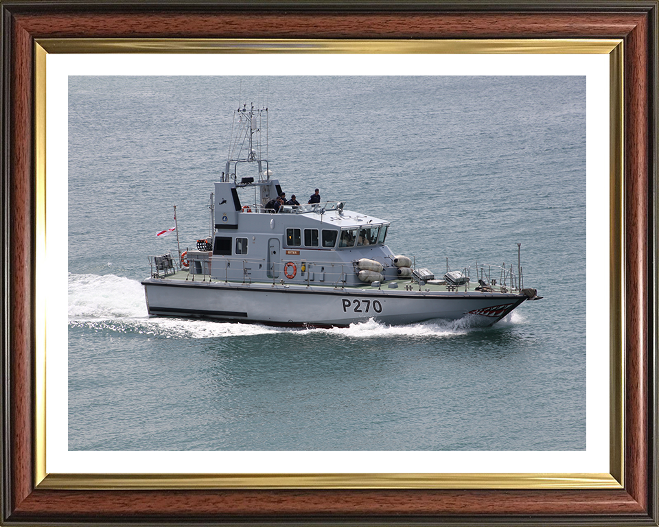 HMS Biter P270 Royal Navy Archer class P2000 patrol vessel Photo Print or Framed Print - Hampshire Prints