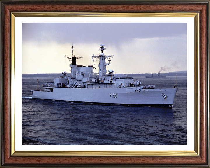 HMS Battleaxe F89 Royal Navy Type 22 Frigate Photo Print or Framed Print - Hampshire Prints