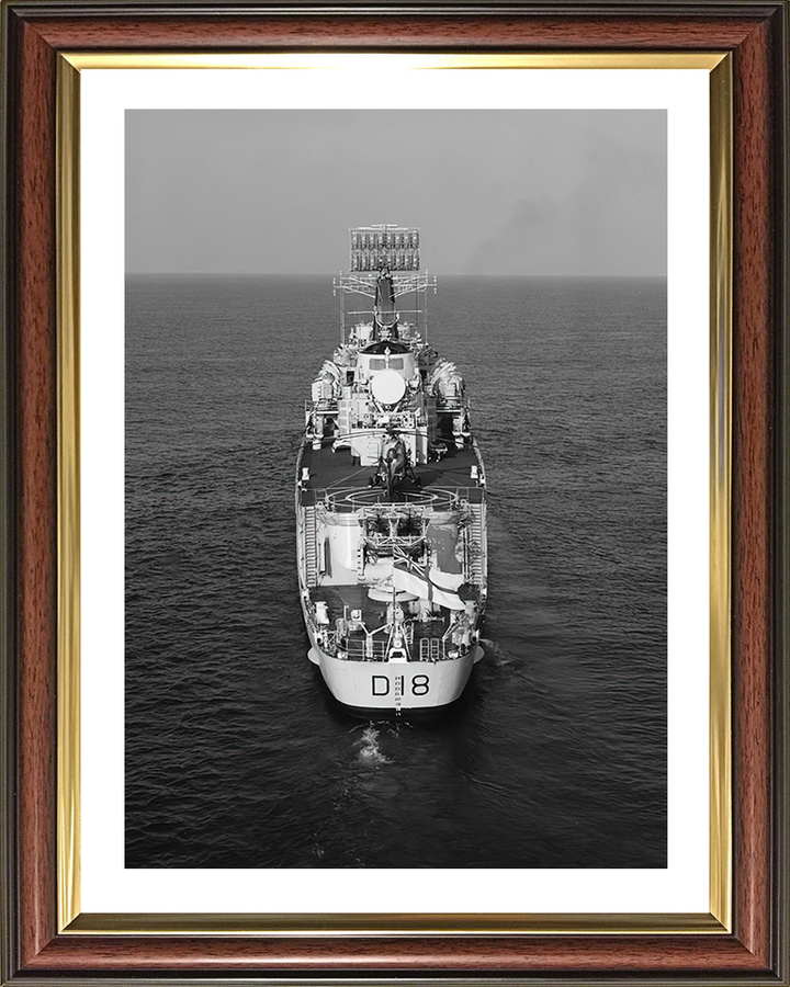 HMS Antrim D18 Royal Navy County class destroyer Photo Print or Framed Print - Hampshire Prints