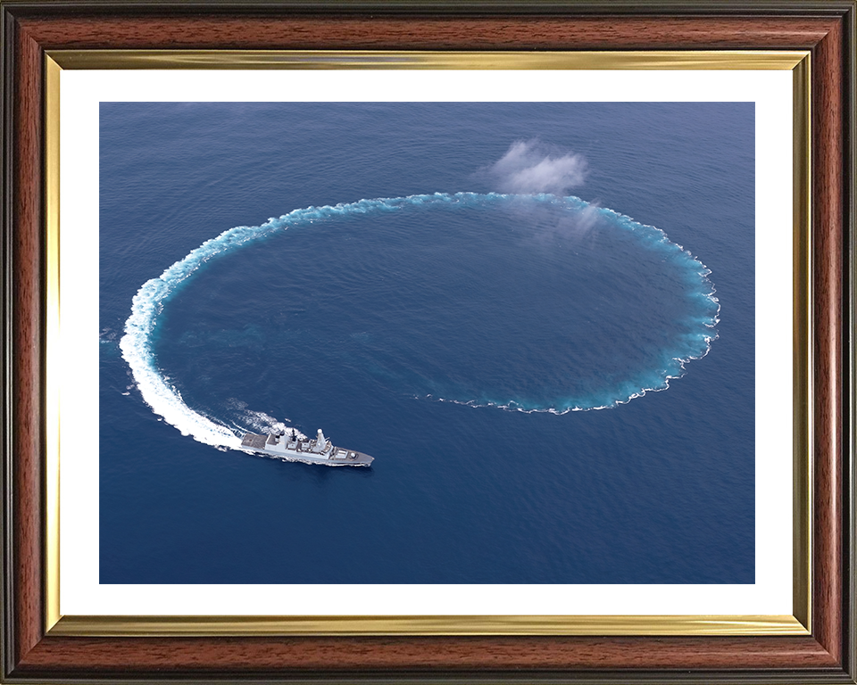 HMS Daring D32 Royal Navy Type 45 Destroyer Photo Print or Framed Print - Hampshire Prints