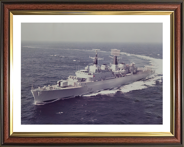 HMS Antrim D18 Royal Navy County class destroyer Photo Print or Framed Print - Hampshire Prints