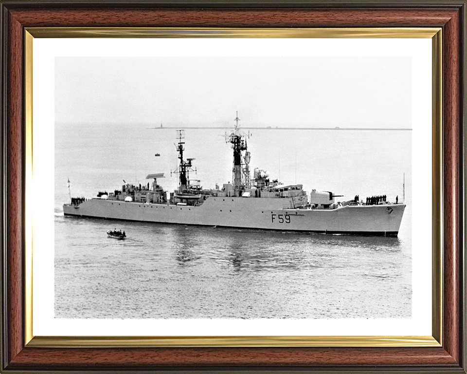 HMS Chichester F59 | Photo Print | Framed Print | Salisbury Class | Frigate | Royal Navy Hampshire Prints