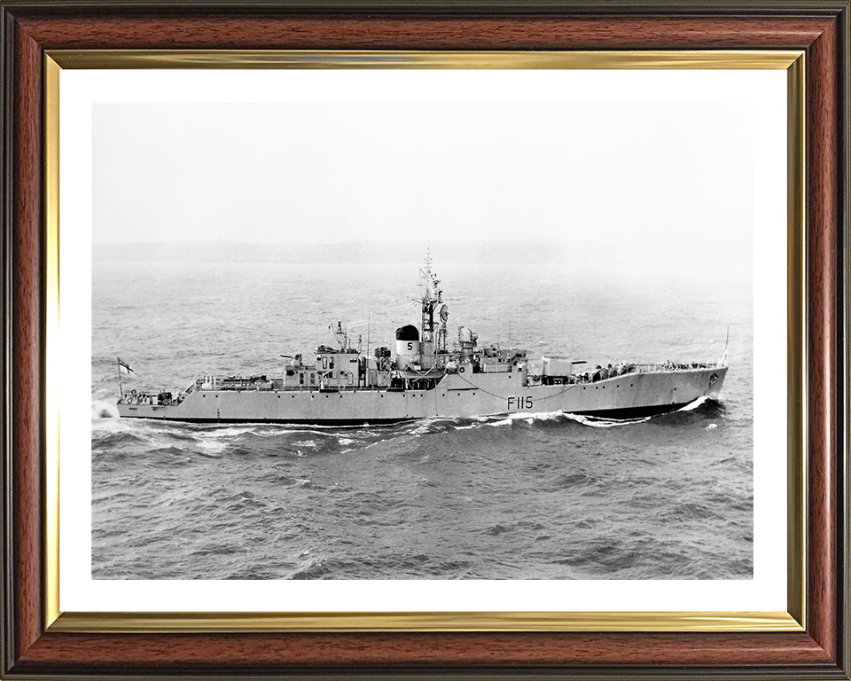 HMS Berwick F115 Royal Navy Rothesay Class Frigate Photo Print or Framed Print - Hampshire Prints