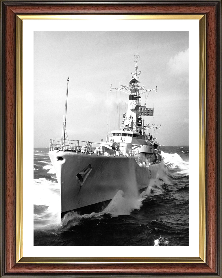 HMS Andromeda F57 Royal Navy Leander class frigate Photo Print or Framed Print - Hampshire Prints