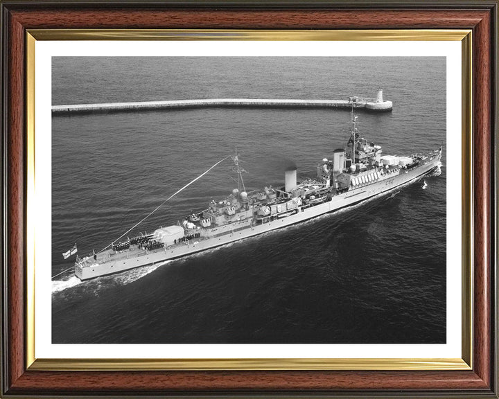 HMS Bermuda (52) Royal Navy Fiji class light cruiser Photo Print or Framed Photo Print - Hampshire Prints