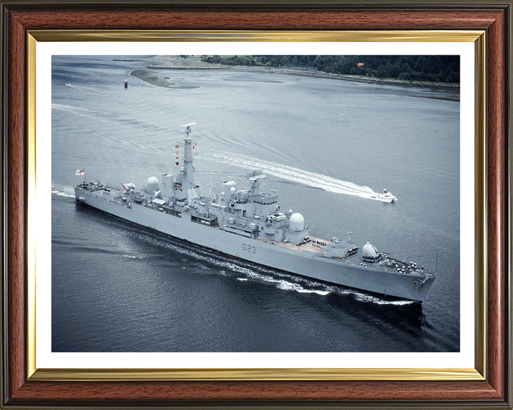 HMS Bristol D23 Royal Navy Type 82 destroyer Photo Print or Framed Print - Hampshire Prints