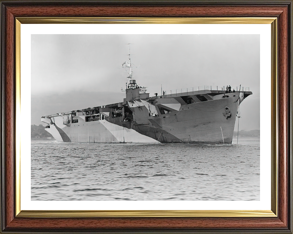 HMS Activity D94 | Photo Print | Framed Print | Poster | Escort Carrier | Royal Navy Hampshire Prints