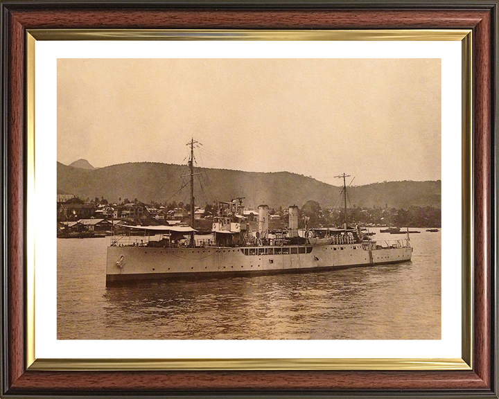 HMS Delphinium K77 Royal Navy Flower class corvette Photo Print or Framed Print - Hampshire Prints