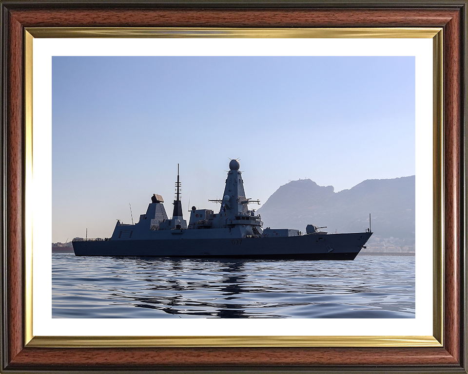 HMS Duncan D37 Royal Navy Type 45 Destroyer Photo Print or Framed Print - Hampshire Prints