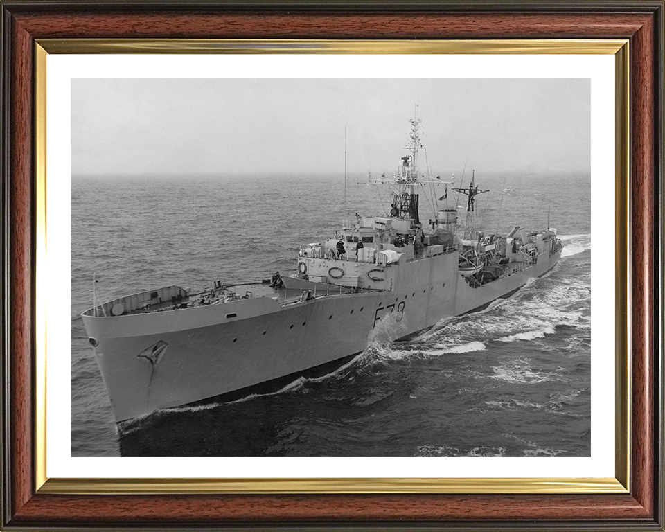 HMS Blackwood F78 Royal Navy Blackwood class frigate Photo Print or Framed Print - Hampshire Prints