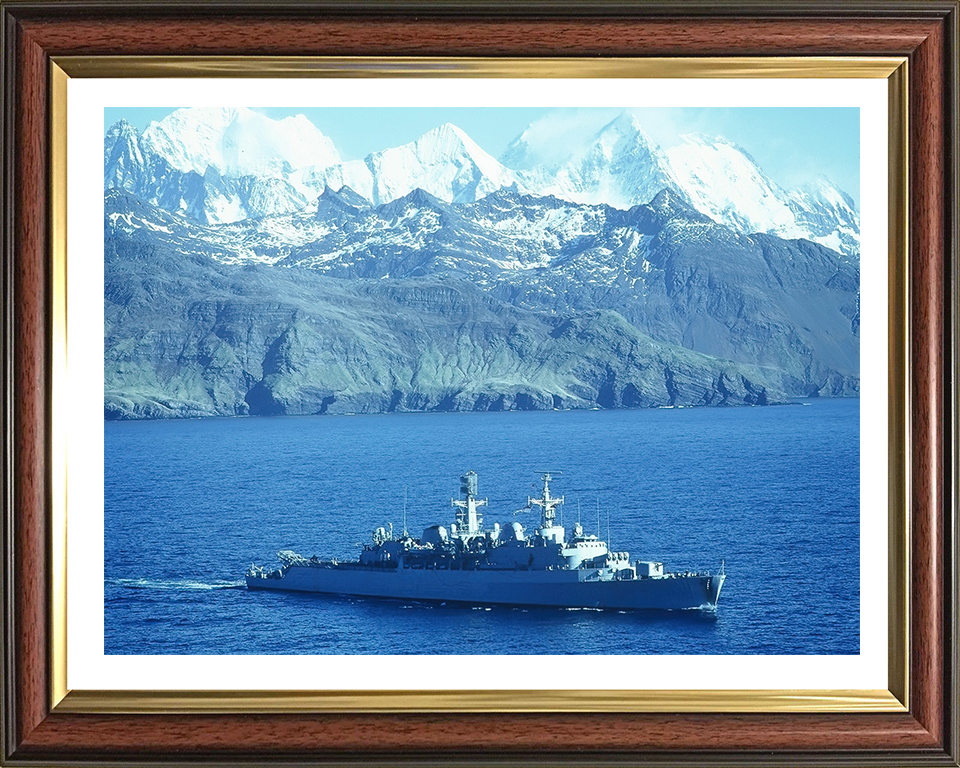 HMS Antrim D18 Royal Navy County class destroyer Photo Print or Framed Print - Hampshire Prints