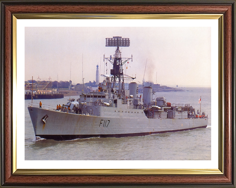 HMS Ashanti F117 Royal Navy Tribal Class Frigate Photo Print or Framed Print - Hampshire Prints